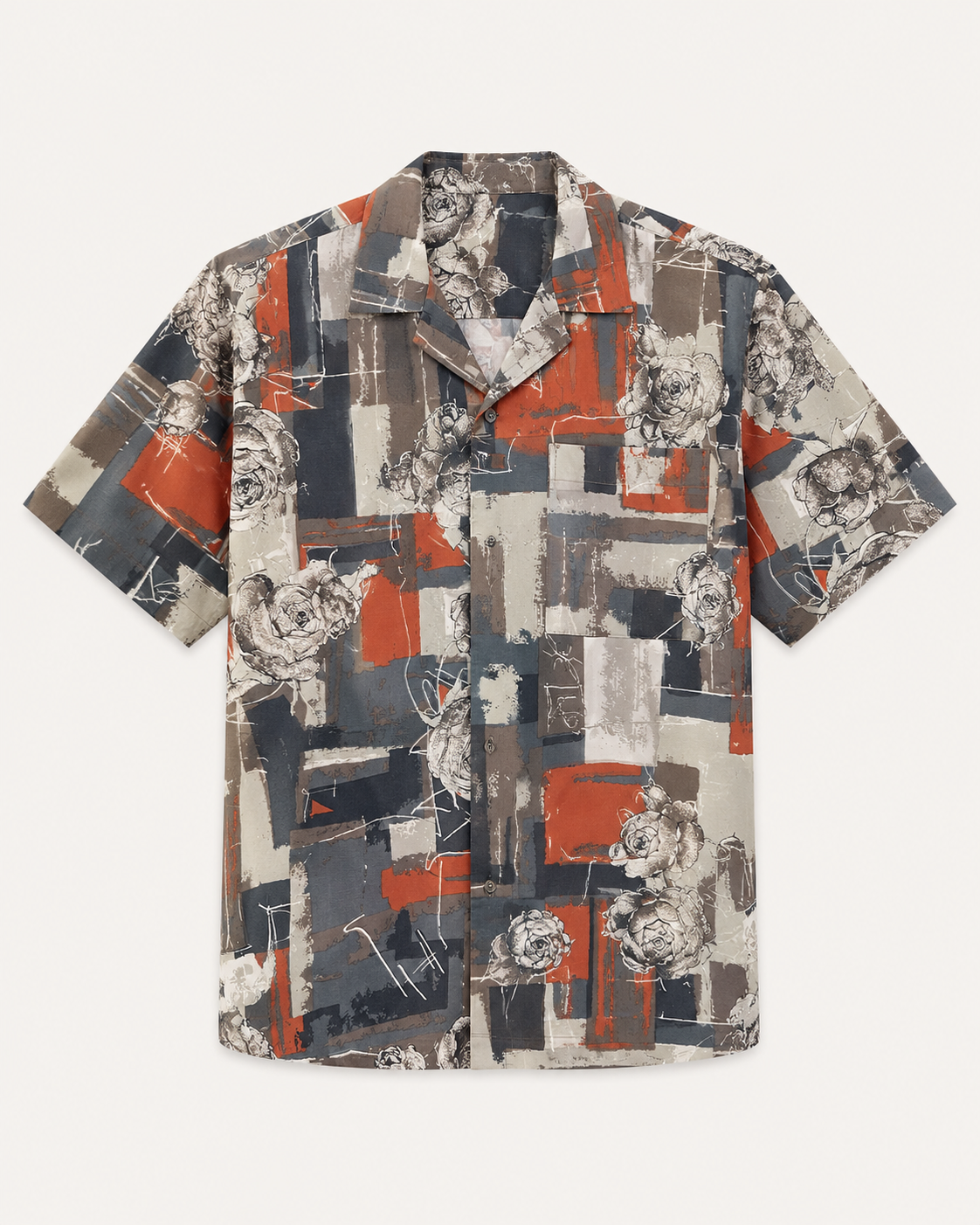 Red Fashion refined premium native men outfit